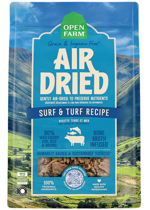 Open Farm - Air Dried Surf & Turf Recipe (For Dogs)