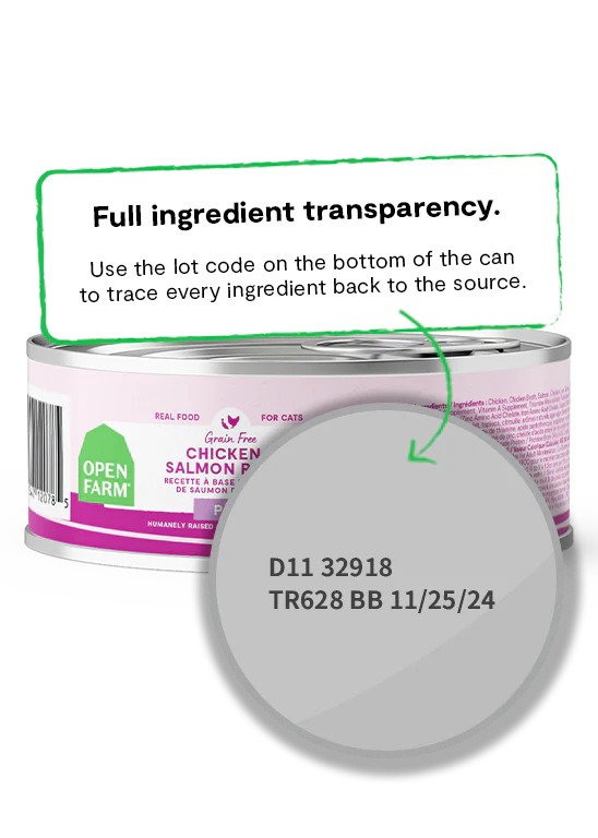 Open Farm - Chicken & Salmon Pâté (For Cats)