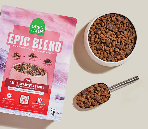 Open Farm - Epic Blend - Beef & Superfood Recipe (For Dogs)