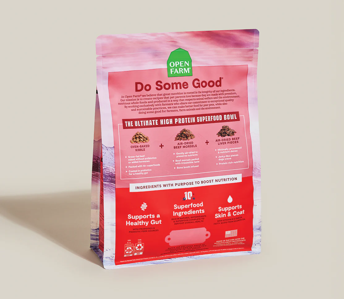 Open Farm - Epic Blend - Beef & Superfood Recipe (For Dogs)