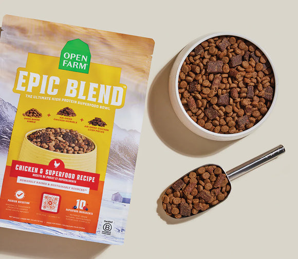 Open Farm - Epic Blend - Chicken & Superfood Recipe (For Dogs)