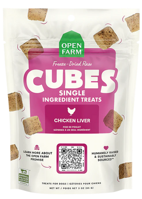 Open Farm - Freeze Dried Raw Single Ingredient Chicken Liver Treat (For Dogs)