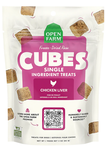 Open Farm - Freeze Dried Raw Single Ingredient Chicken Liver Treat (For Dogs)