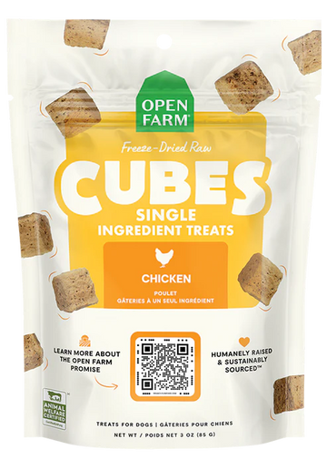 Open Farm - Freeze Dried Raw Single Ingredient Chicken Treat (For Dogs)