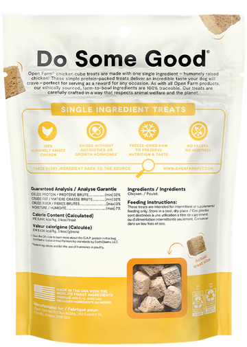 Open Farm - Freeze Dried Raw Single Ingredient Chicken Treat (For Dogs)