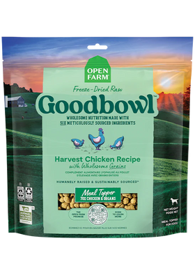 Open Farm - GoodBowl™ Harvest Chicken Recipe Freeze Dried Raw Topper (For Dogs)