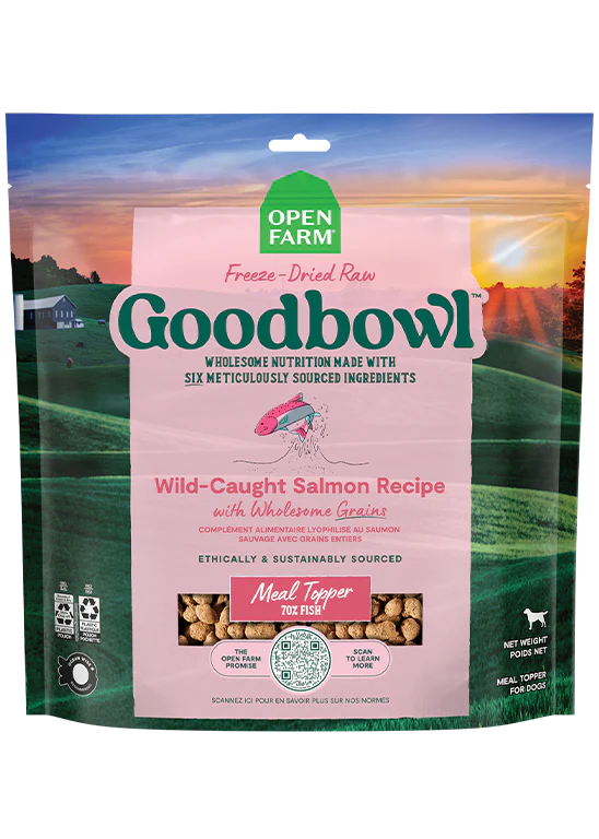 Open Farm - GoodBowl™ Wild-Caught Salmon Freeze Dried Raw Topper (For Dogs)