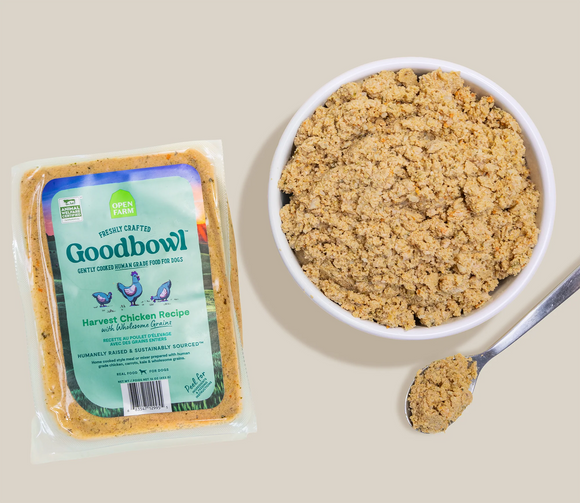 Open Farm - Goodbowl Harvest Chicken Gently Cooked Dog Food - Frozen Product