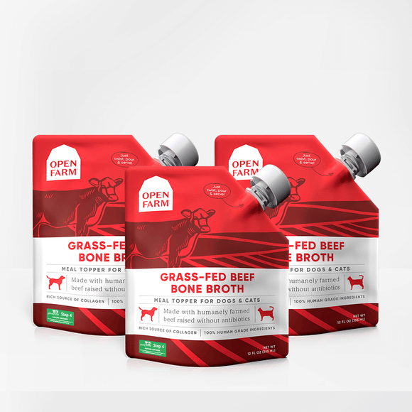Open Farm - Grass Fed Beef Bone Broth - Pet Food Stores Near Me Toronto