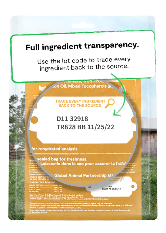 Open Farm - Harvest Chicken Freeze Dried Raw (For Cats)