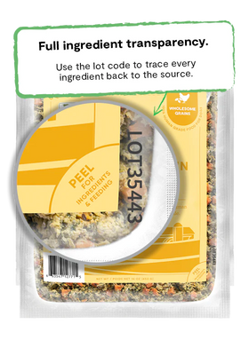 Open Farm - Harvest Chicken & Brown Rice Gently Cooked Recipe (For Dogs) - Frozen Product