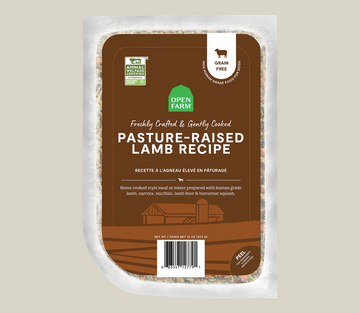 Open Farm -Pasture-Raised Lamb Gently Cooked Recipe (For Dogs) - Frozen Product
