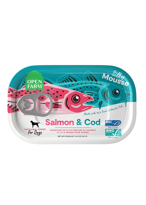 Open Farm - Salmon & Cod Topper (Wet Dog Food)