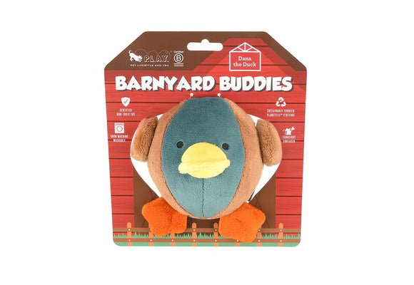 P.L.A.Y - Barnyard Buddies - Duck (Dog Toys)
