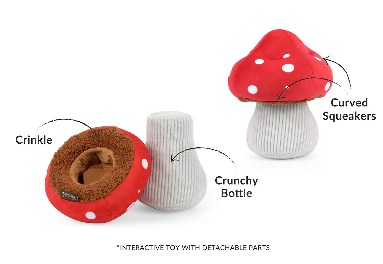 P.L.A.Y -     Blooming Buddies Mutt's Mushroom (Dog Toy)