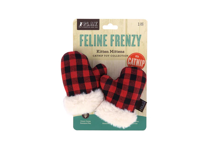 P.L.A.Y - Feline Frenzy - Kitten Mittens Toy Set - (For Cats)