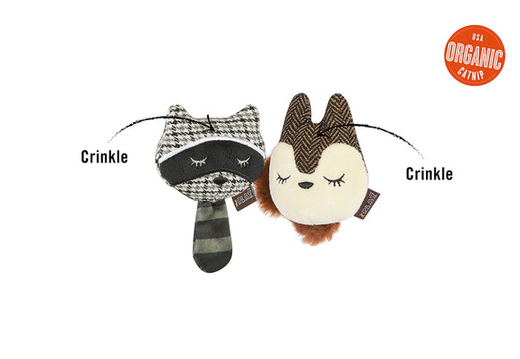 P.L.A.Y - Feline Frenzy Bandit Buddies Set (For Cats)