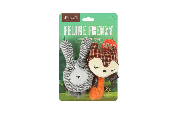 P.L.A.Y - Feline Frenzy Foxsy & Hopsy Set (For Cats)