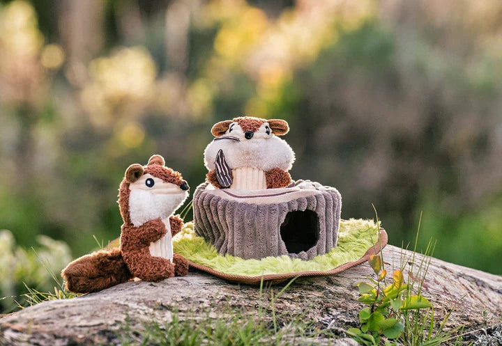 P.L.A.Y - Forest Friends -Chippy and Cheeks the Chipmunks (Dog Toys)