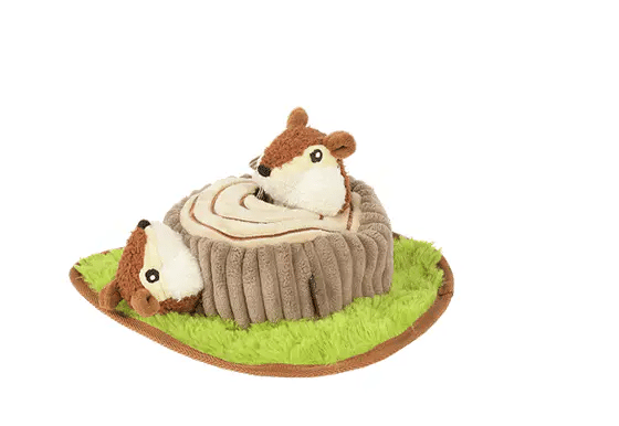 P.L.A.Y - Forest Friends -Chippy and Cheeks the Chipmunks (Dog Toys)