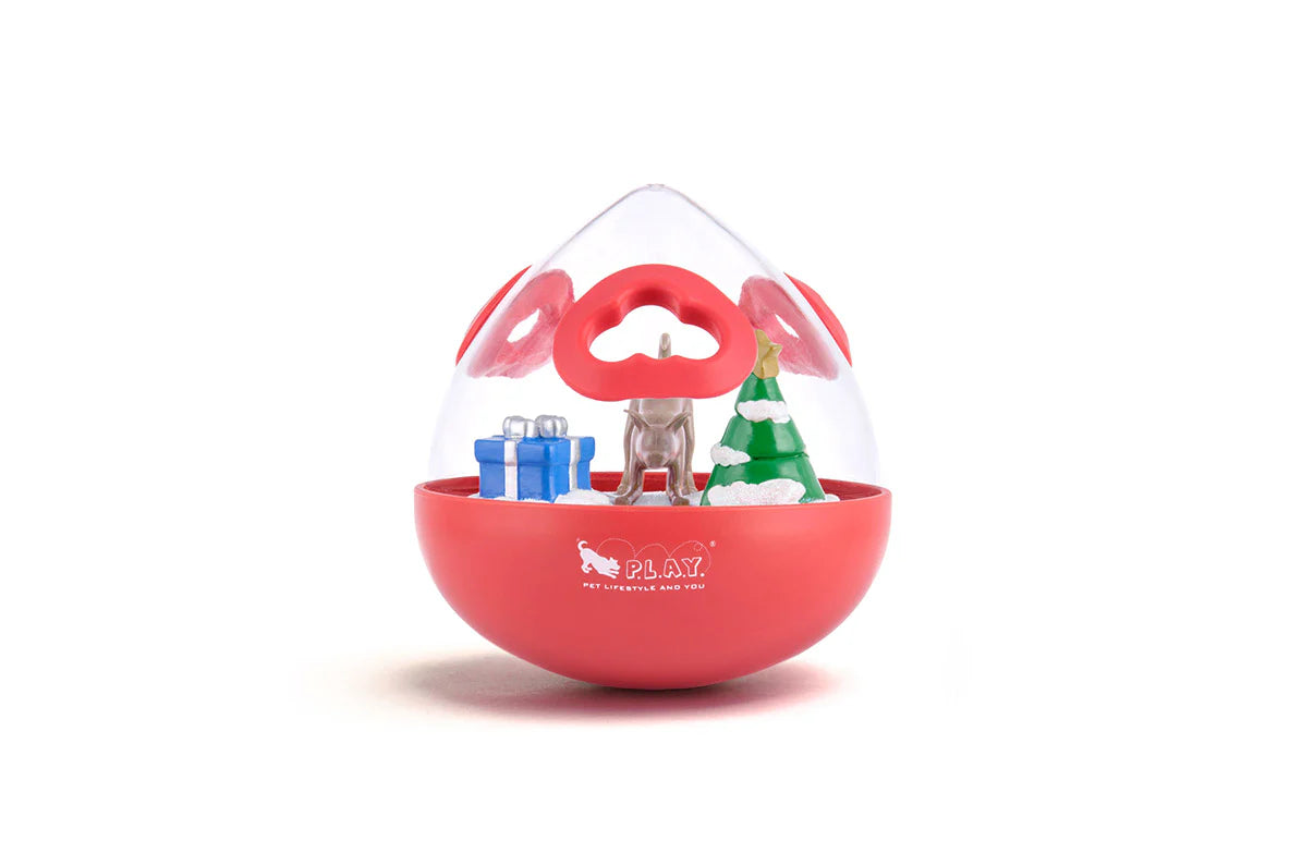 P.L.A.Y -   Holiday Wobble Ball 2.0 (Dog Toy)