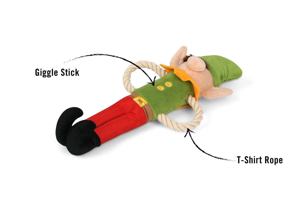 P.L.A.Y - Merry Woofmas Collection - Merry Woofmas Santa's Little Elf-er (Dog Toys)