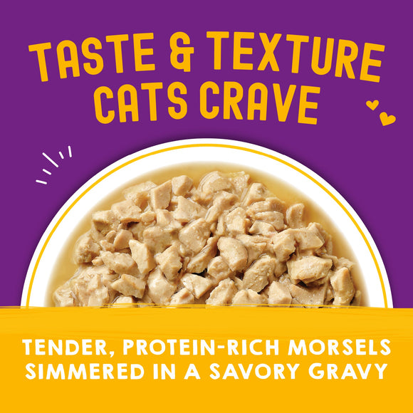 Stella & Chewy's Morsels'N'Gravy Chicken & Chicken Liver pouch