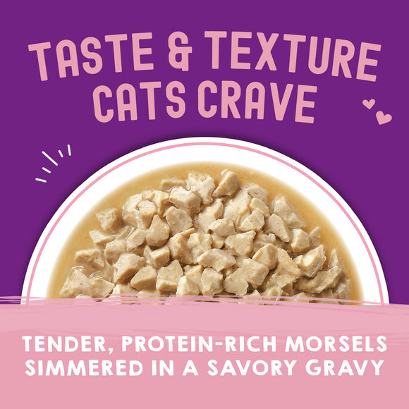 Stella & Chewy's Morsels'N'Gravy Chicken & Salmon pouch