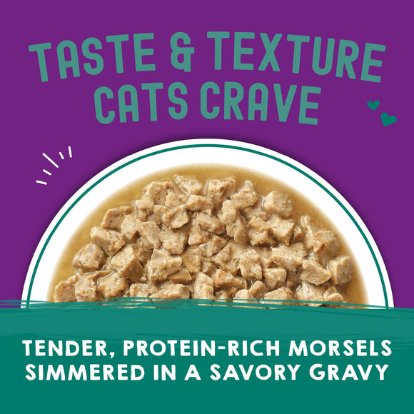 Stella & Chewy's Morsels'N'Gravy Salmon & Mackerel pouch