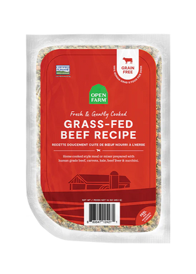 Open Farm - Grass-Fed Beef Gently Cooked Recipe (For Dogs) - Frozen Product