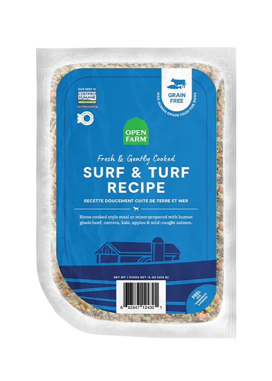 Open Farm - Surf & Turf Gently Cooked Recipe (For Dogs) - Frozen Product