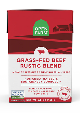 Open Farm - Grass Fed Beef Rustic Blend (Wet Cat Food)