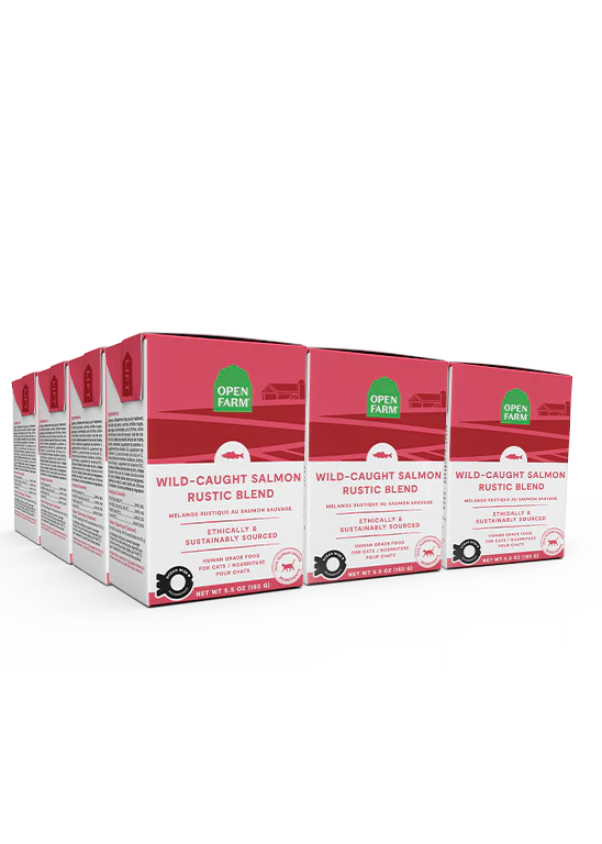 Open Farm Wild-Caught Salmon Rustic Blend (Wet Cat Food) ARMOR