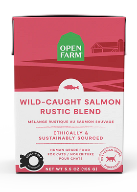 Open Farm - Wild-Caught Salmon Rustic Blend (Wet Cat Food)