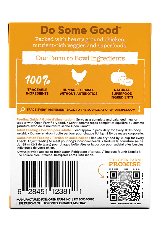 Open Farm - Harvest Chicken Rustic Stew (Wet Dog Food)