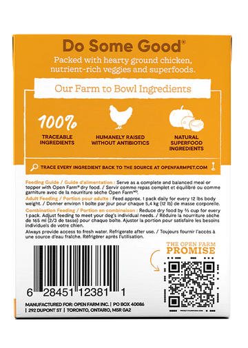 Open Farm - Harvest Chicken Rustic Stew (Wet Dog Food)