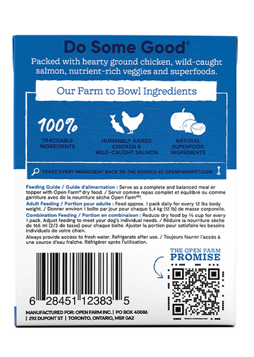 Open Farm - Chicken & Salmon Rustic Stew (Wet Dog Food)