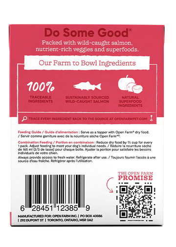 Open Farm - Wild Caught Salmon Rustic Stew (Wet Dog Food)