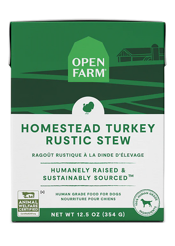 Homestead Turkey Rustic Stew Wet Dog Food