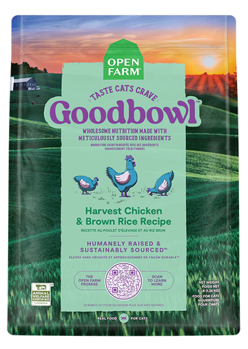 Open Farm - GoodBowl™ Harvest Chicken & Brown Rice Recipe (Dry Cat Food)