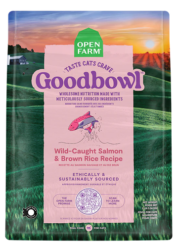 Open Farm - GoodBowl™ Wild-Caught Salmon & Brown Rice (Dry Cat Food)