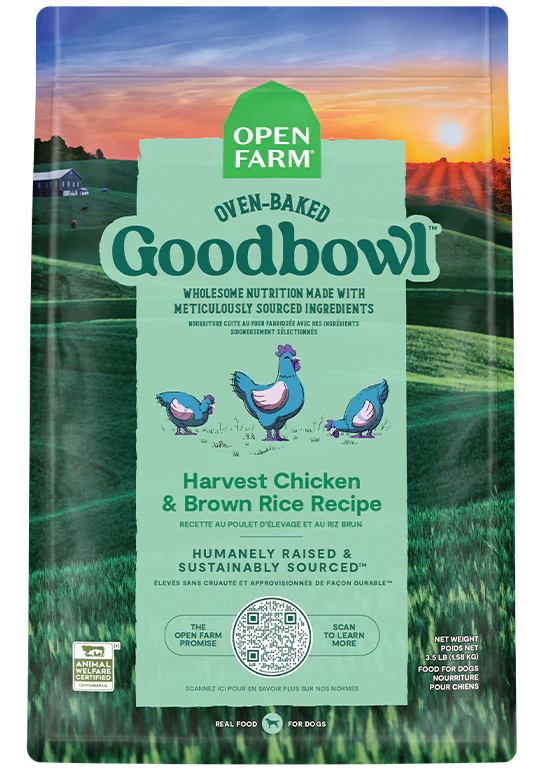 Open Farm - GoodBowl™ Harvest Chicken & Brown Rice Recipe (Dry Dog Food)