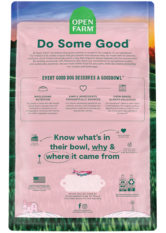 Open Farm - GoodBowl™ Wild-Caught Salmon & Brown Rice (Dry Dog Food)