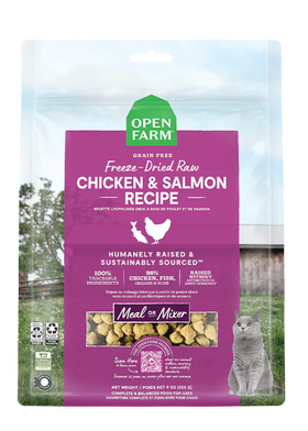 Open Farm - Chicken & Salmon Freeze Dried Raw (For Cats)