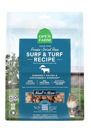 Open Farm - Surf & Turf Freeze Dried Raw (For Cats)