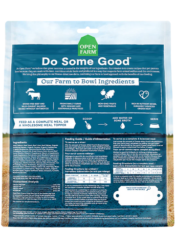 Open Farm - Surf & Turf Freeze Dried Raw Dog Food