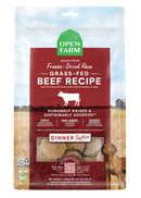 Open Farm - Grass Fed Beef Freeze Dried Raw Patties Dog Food-1