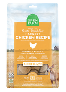 Open Farm - Harvest Chicken Freeze Dried Raw Patties Dog Food-1