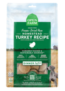 Open Farm - Homestead Turkey Freeze Dried Raw Patties Dog Food-1