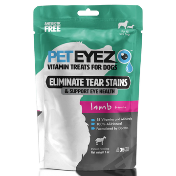 PETEYEZ - Eliminate Tear Stain Treats - Lamb (For Dogs)